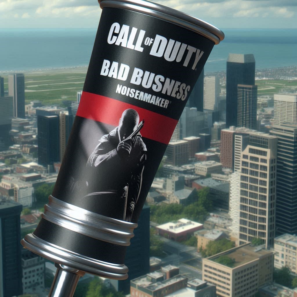 Call of Duty Sounds Bad Business Noisemaker