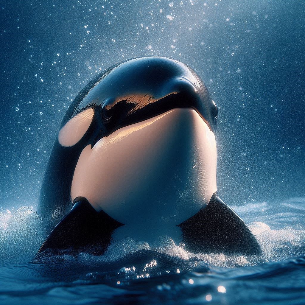 Black killer whale baby - chapter 1