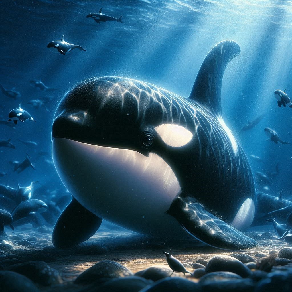 Black killer whale baby - chapter 1