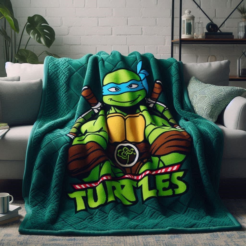 ninja turtle blanket