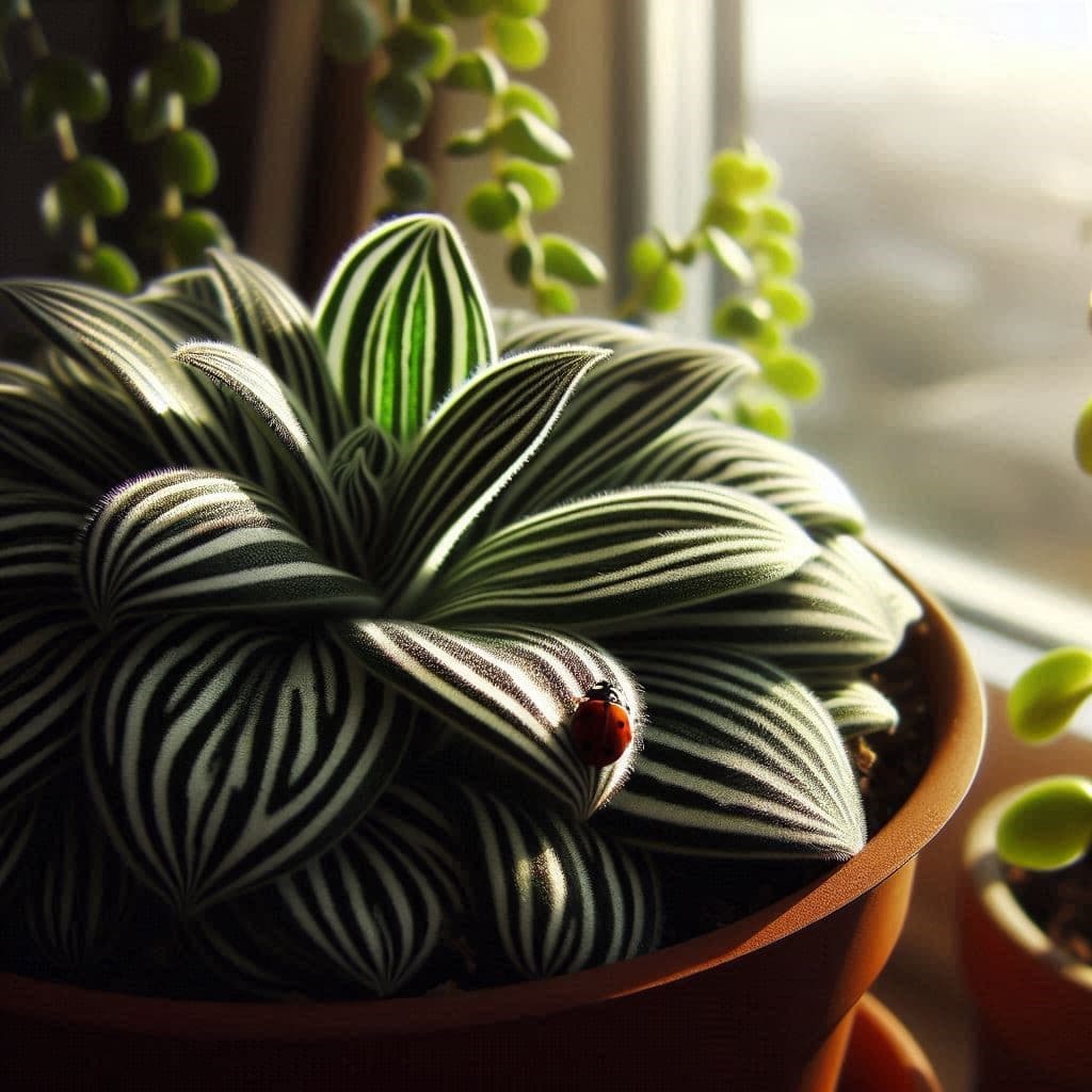 zebra plant