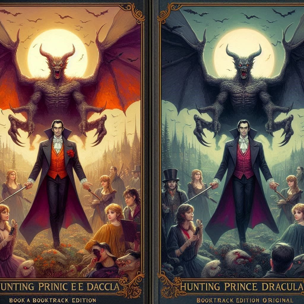 Hunting Prince Dracula Booktrack Edition vs Original