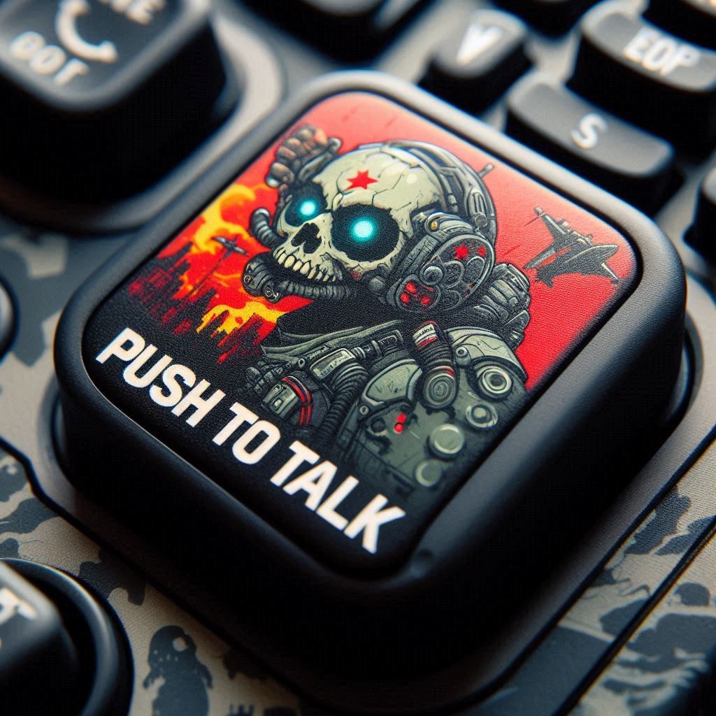 Push to Talk Button in Helldivers 2