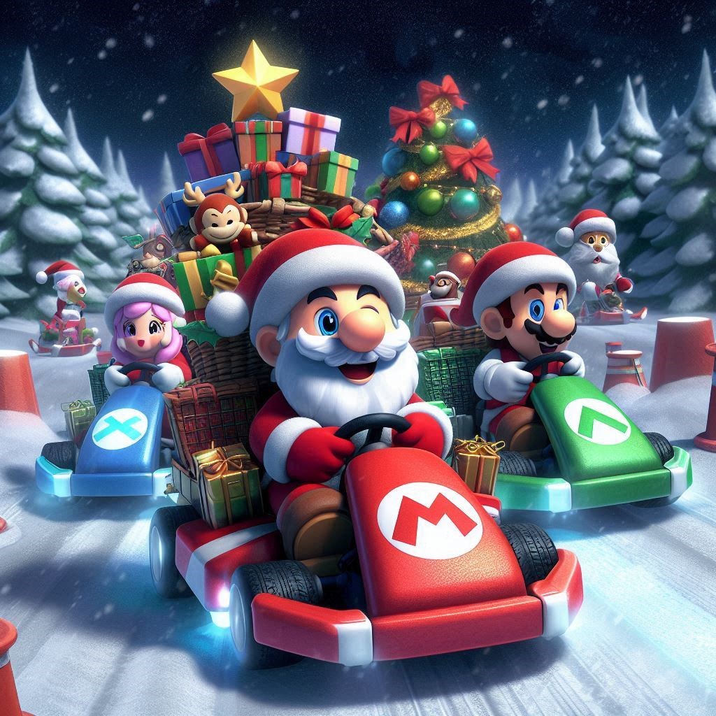 Christmas Kart Wii Mod Archive